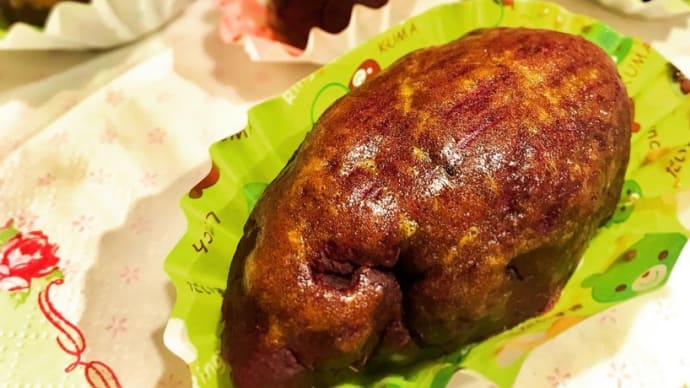 紫芋で簡単おやつ!スイートポテト!