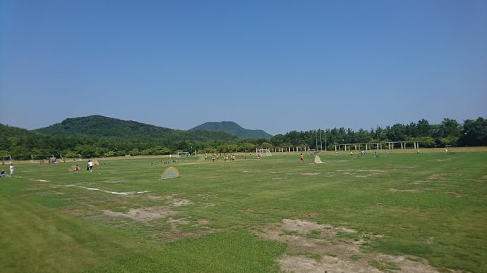 2019/8/3　芝生を楽しもう！ごちゃ混ぜサッカーIN今津