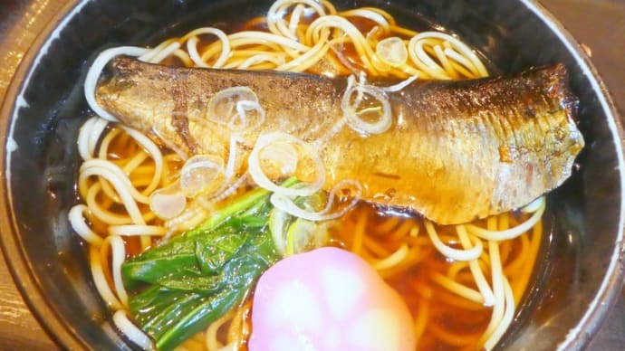久しぶりの外食・・・鰊蕎麦・・・けんちん蕎麦