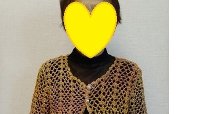 続々、万年青会館での(てるみんのニット・カフェ)教室の生徒さん作品~~!!