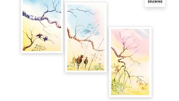 Beautiful Wallmate Scenery Drawing with Watercolor | Watercolor Painting for Beginners
