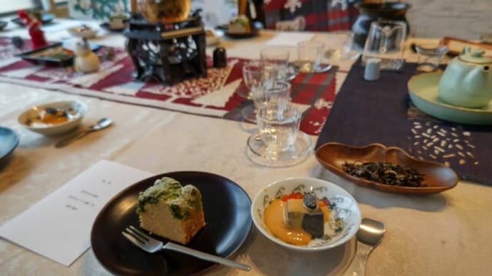 藍hanaクリスマスマーケット養生茶会