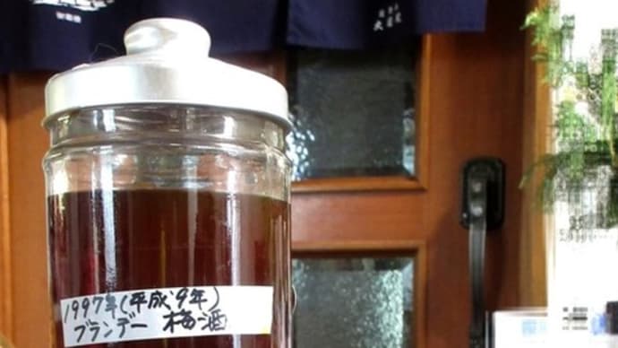見つけたよ ブランデー梅酒 200609