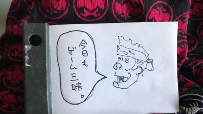何とは無しに描いたラクガキが案外上手く描けたので喋らせてみたというだけの記事です。おはようございます。K利です。