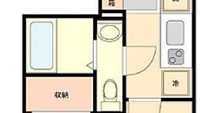意外と使いやすい間取り1K22.54㎡ 東急多摩川線下丸子駅最寄り東京都大田区下丸子2丁目 Live Casa shimomaruko(ライブカーサ下丸子 2019年1月築Wi-Fiインターネット無料