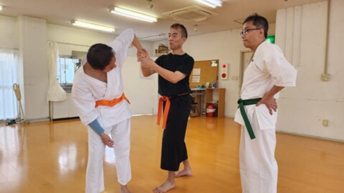 オジサン達のまったり稽古