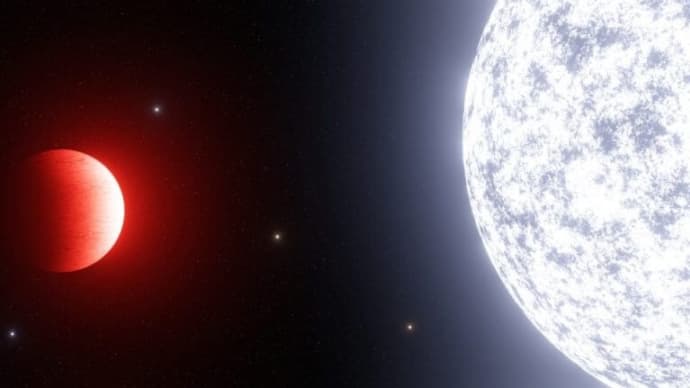 灼熱の木星型惑星“KELT-9b”の大気から“テルビウム”を発見！　系外惑星の大気から見つかった最も重い元素