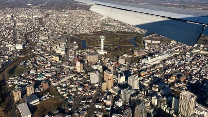 五稜郭空撮
