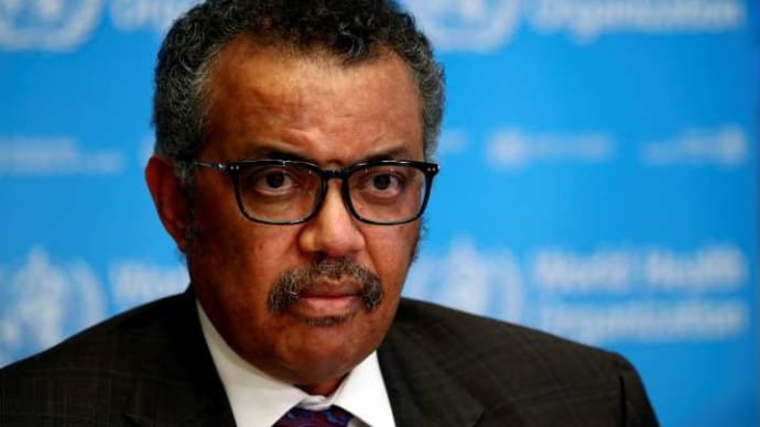 どこまでも世界保健機構テドロス事務総長は、世界に寄り添わないで、中国政府と寄り添う忖度なのかそれとも…頭の中がお花畑なのか？