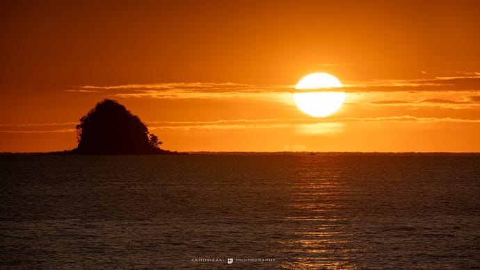 謹賀新年【番外編】今年の初日の出は伊東温泉から