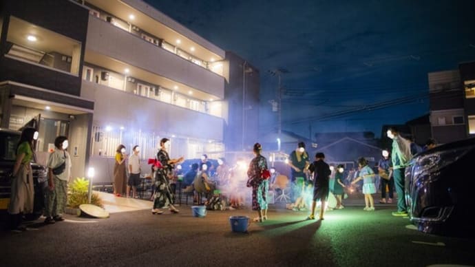 【大盛況!】お祭りに便乗して駐車場でBBQ🍖🔥