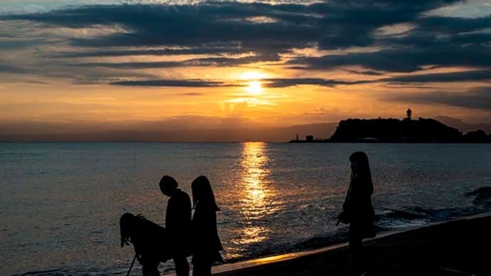七里ガ浜夕景 2