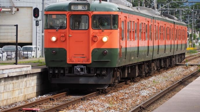 しなの鉄道(6/1):115系S3編成入場
