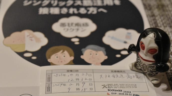 帯状疱疹ワクチン2回目接種
