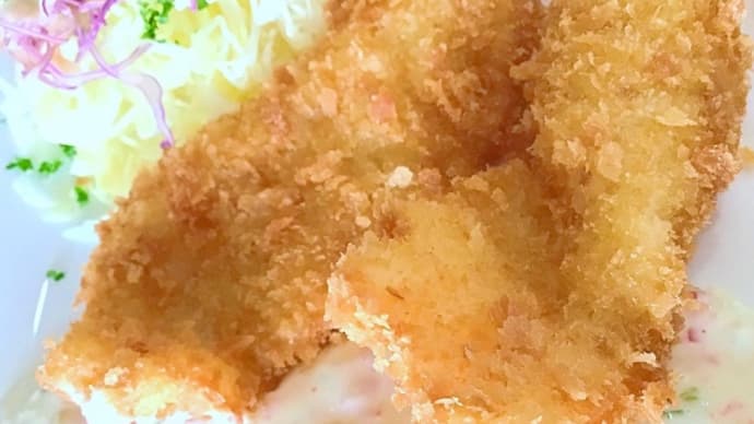 3月5日の日替り定食(650)は、手作り白身魚のフライ、シーフード用タルタルソースです。