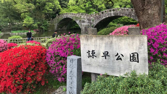 諫早公園 ツツジ