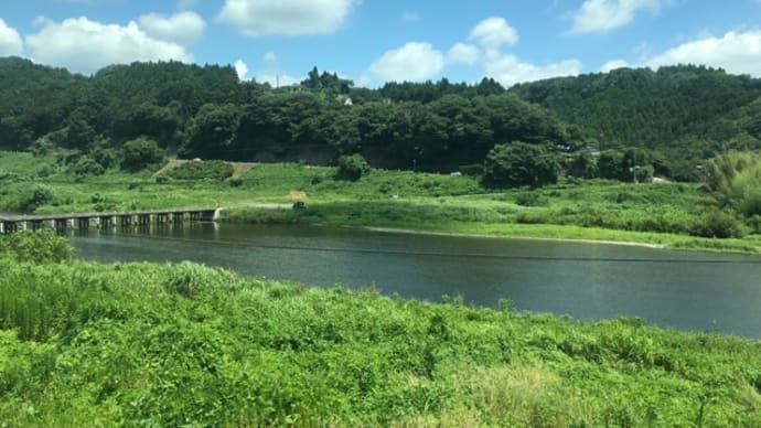 茨城県常陸大宮市 久慈川