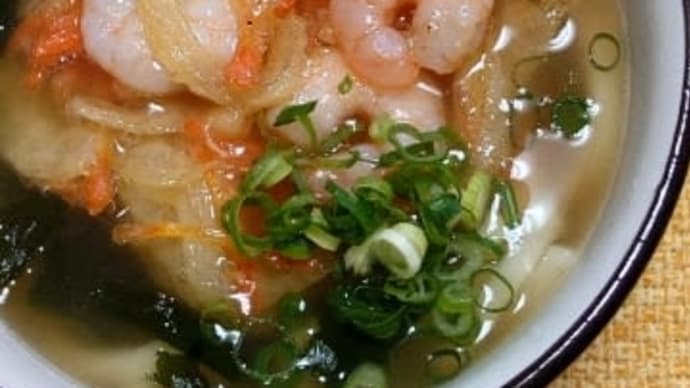 かき揚げうどん