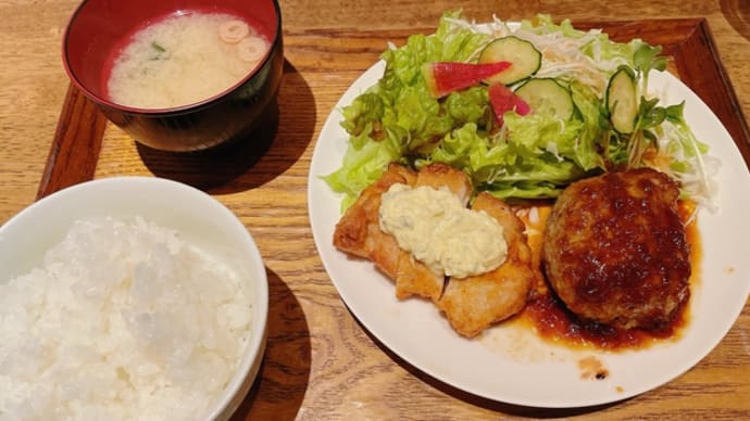 大阪市北区にあるハンバーグ専門店「Hassaku」さんのサービスランチ