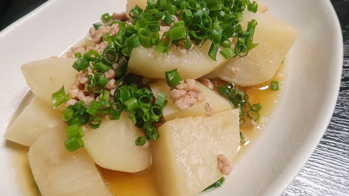 蕪の煮もの　～あっさり系の煮ものにコロナ対策も秘め～