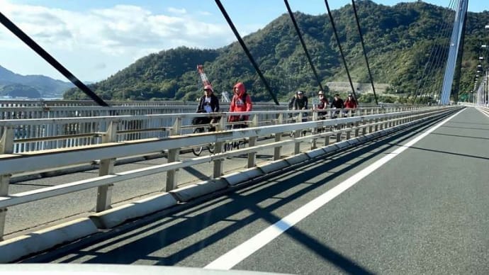 GO TO 四国、しまなみ海道を渡って その前に来島海峡SAで休憩
