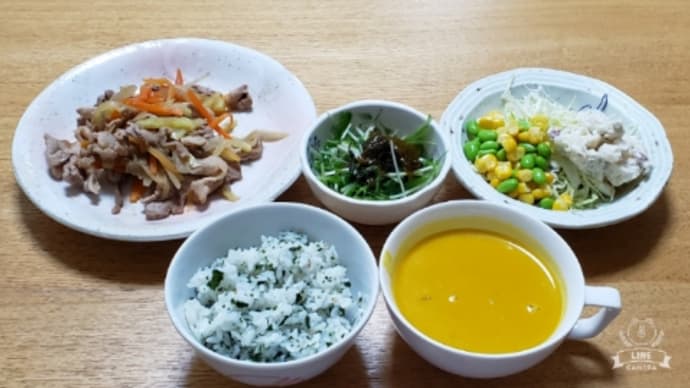 3月8日の晩ごはん