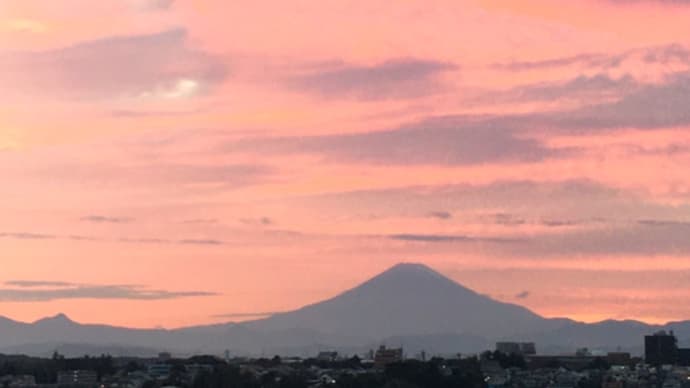 今日も飽きずに富士山です