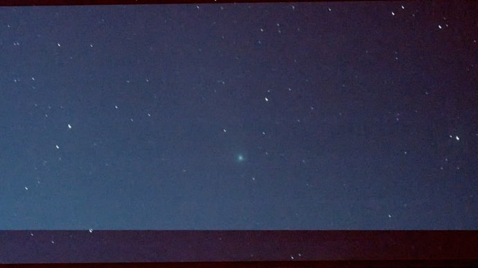 8月11日のネオワイズ彗星(C/2020 F3 NEOWISE)