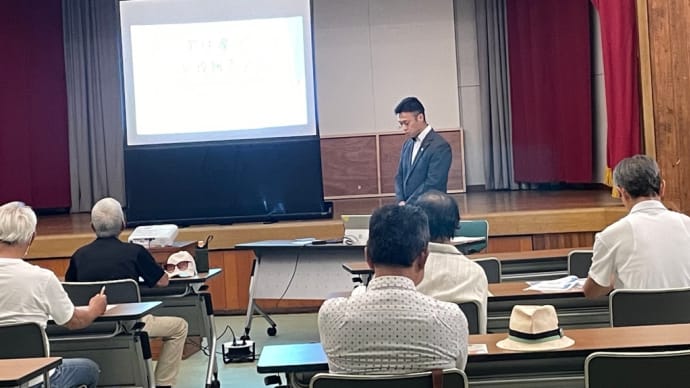 県政報告会20240713in若桜
