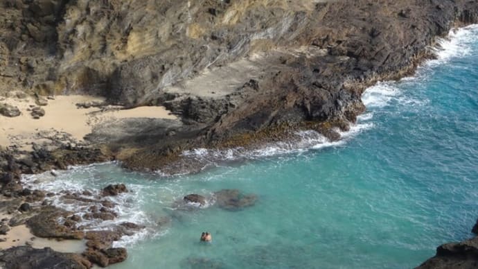 寒い日には心をハワイ色の海に浮かべて