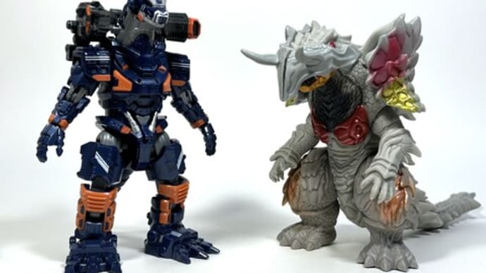 BANDAI ウルトラ怪獣アドバンス ニジカガチ&アースガロン Mod.2ユニット
