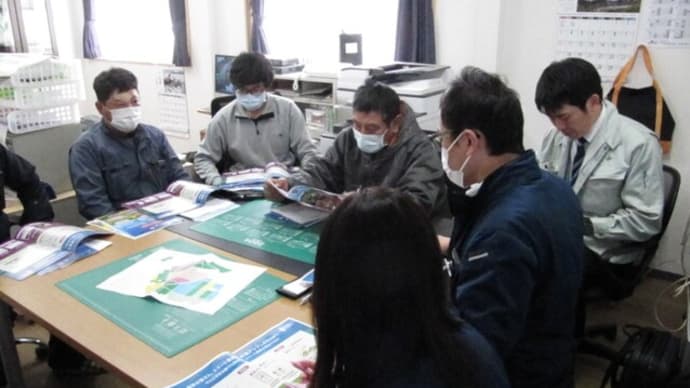 美里町の農事組合法人みらいす青生で、ほ場管理システムの研修を行いました!
