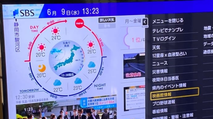 TVのリモコンのデータ押して〜と 自力でできるようにスパルタ