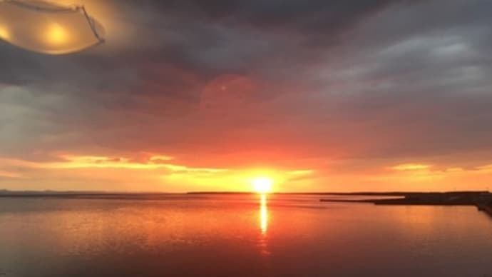 夕焼け!
