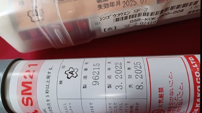 小型船舶の定期検査は受かりましたが、もう一つ更新せねばなりません。