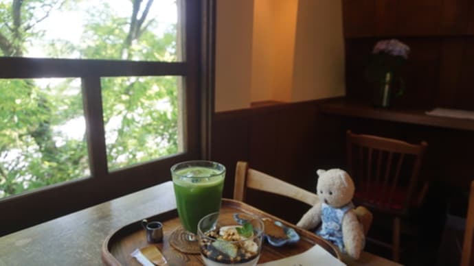 ミモロのおすすめスイーツ。「吉田山荘」に隣接する「カフェ真古館」で過ごす優雅なひととき。