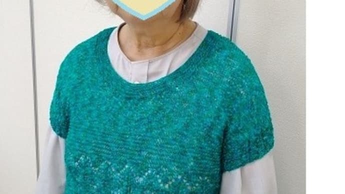 続、宇土中央公民館での(ニット・サークル)の作品~~!