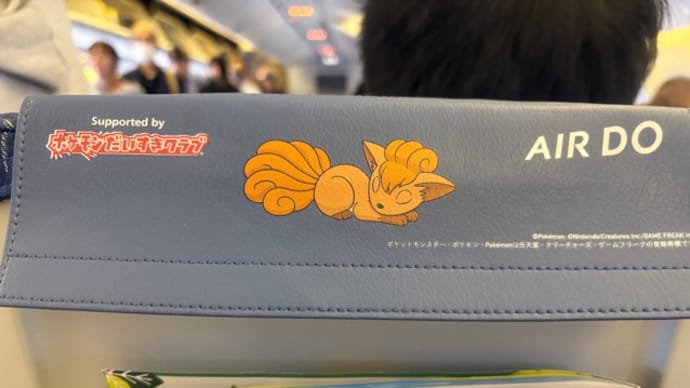 飛行機ブーン。