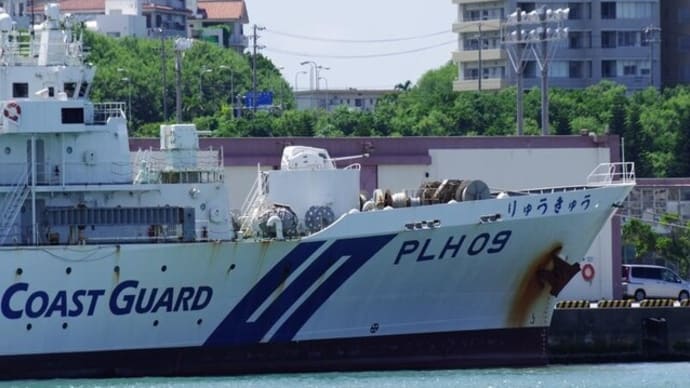 那覇軍港で高速輸送艦を撮る（20210916－②）