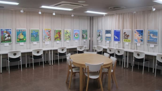 令和６年度  愛鳥週間用ポスター原画作品展  開催中