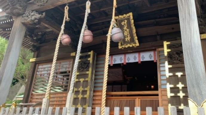 YOKOSUKA海道ウォークの受付前に西叶神社へ