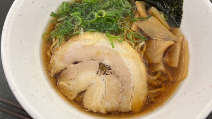 海老名SA 麺ROAD 醤油ラーメン