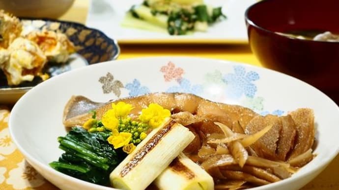 ☆かれいの煮つけ&かぼちゃのごまマヨサラダ☆