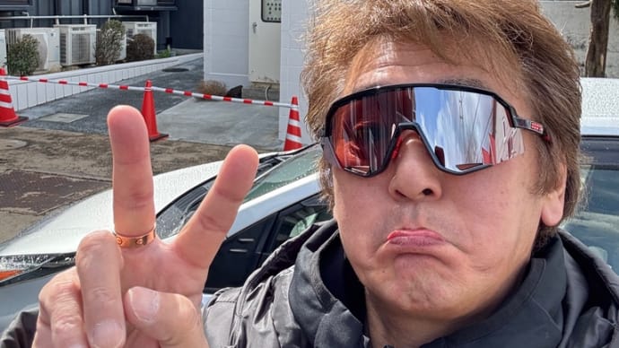 外国人監督の•••車で東京から佐賀へ🚙