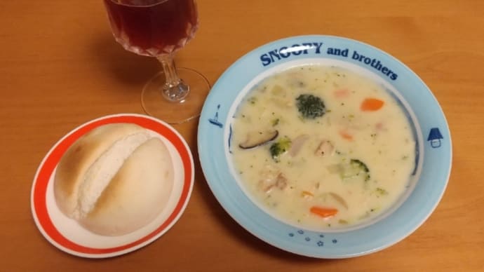 夕食はシチュー