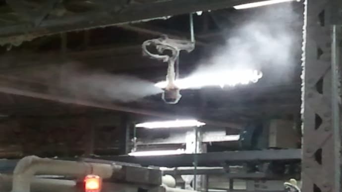 紡績工場へ行ってきました。 2/3