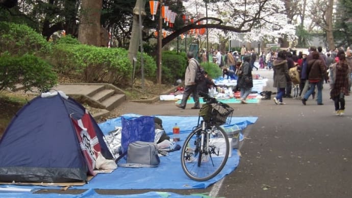 桜と上野公園と王仁博士とスカイツリー