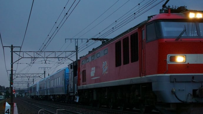 2020年2月10日 東海道線 安土 EF510-22+ヨ8000+261系4R 8561レ 甲種206
