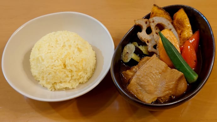 スープカレーが食べたくなったので、作ってみました