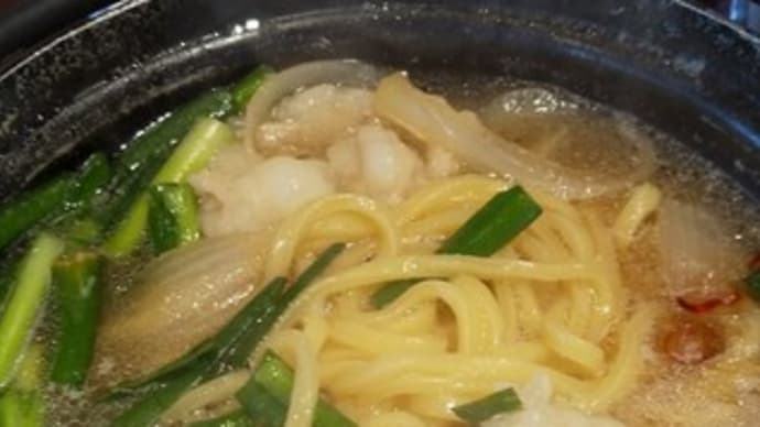 牛もつラーメン鍋